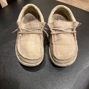 Hey Dude Kids' Beige Moccasins